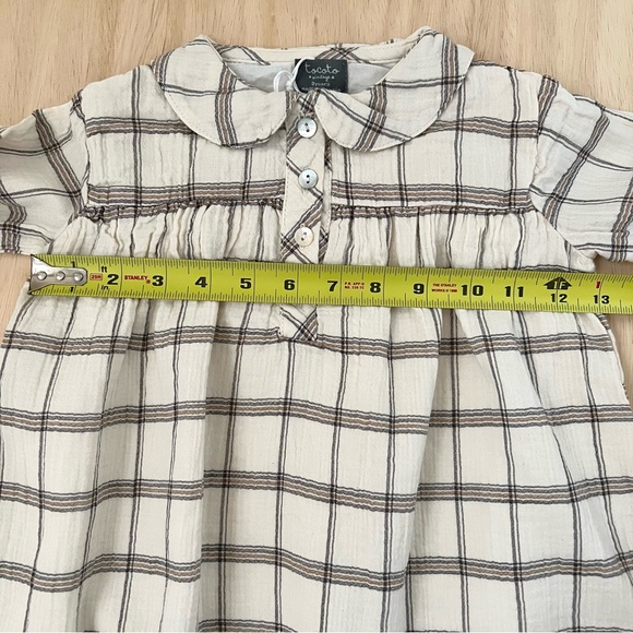 Tocoto Vintage Checkered Dress - Picture 10 of 10